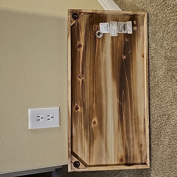 Rustic Farmhouse Wooden "Eat" Wall Decor Sign - Picture 2 of 4